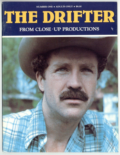 The Drifter V1#1 J.W. King, Joe Andrews, Doug Holster 1982 Gay Cowboy Pictorial Magazine 48pgs LDL Hollywood M37344