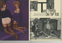 Tip Top V2 #5 Elmer Batters Female Pinup Magazine 1963 Stockings, Nylons 80pgs American Arts Agent / Parliament News M37442