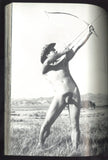 Naked Male V1 #1 Vintage Gay Nudist Magazine 1968 Oversize Bound Volume 180pgs Wyngate & Bevins, Hollywood M32719