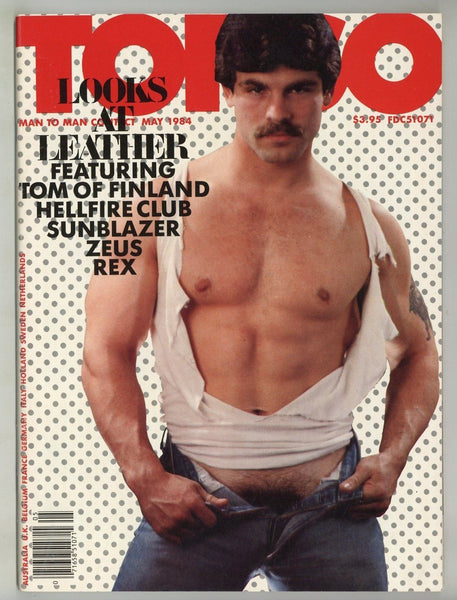 Torso 1984 Joe Loren, Dave Gardner, Zeus, Tom Of Finland, Rex 100pgs Varsity Communications Gay Leather Magazine M37905