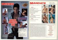 Mandate V16#5 Mavety Media/Mandate Pub. 1992 Edward Carpenter Gay Civil Rights Hunks M37490