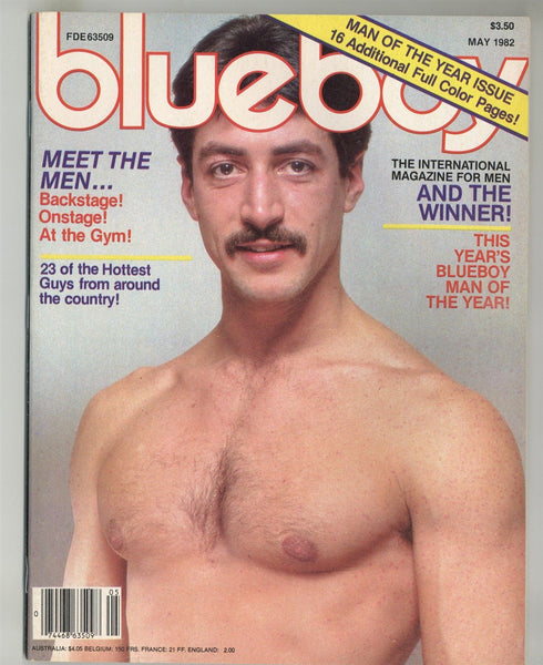 Blueboy 1982 Ralph Bassler Vintage Buff Beefcake 112pgs Leathermen Gay Magazine M37515