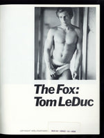 The Fox: Tom LeDuc 1978 All Leduc 36pg Gay Physique Photo Magazine, Fox Studio, Venice CA M37530