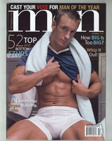 Men 2007 TJ Cummings, Bryan Roberts 82pgs Gay Beefcake Pinup Magazine M37592