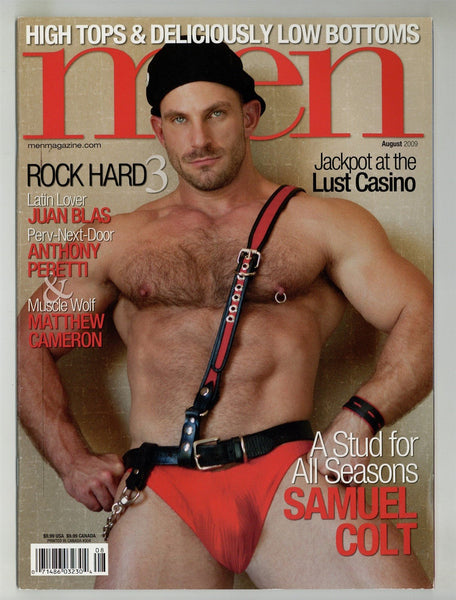 Men 2009 Samuel Colt, Juan Blas, Anthony Peretti, Matthew Cameron 74pgs Gay Pinups Magazine M37602