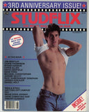 Studflix 1985 Jim Bentley, Chris Thompson, Dane Ford, Rick Donovan 52pgs Gay Film Magazine M38157