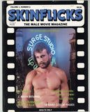 Skinflicks 1981 Al Parker, J. Brian, Kip Noll 48pgs Gay Male Movie Magazine M38147