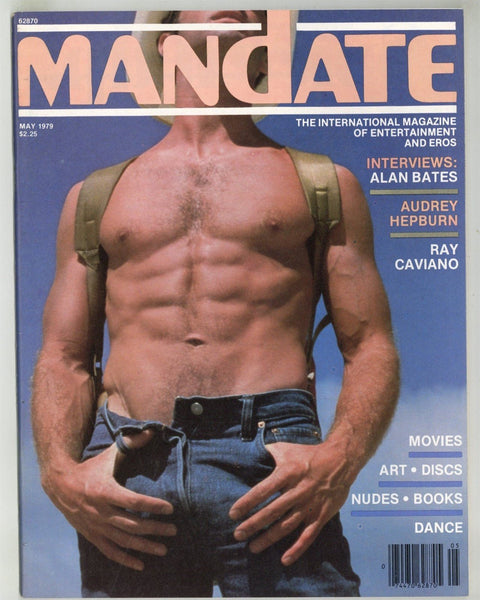 Mandate 1979 Shawn Wilson, Sky Dawson, Colt Studios 72pgs Gay Magazine M37998