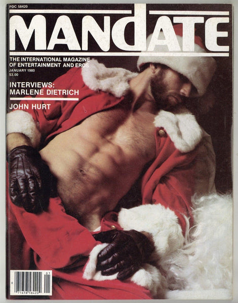 Mandate 1980 John Hurt, Eros, Rick Wolfmier, Colt Studios 80pgs Gay Magazine M38049