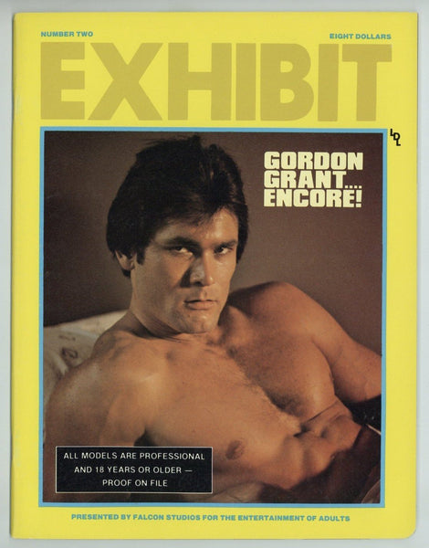 Exhibit #2 Gordon Grant Encore 1978 Two Gay Pictorials 48pgs Falcon Studios San Francisco LDL Publ. M37819