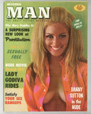 Modern Man 1970 Danny Sutton, Debbie Balog 76pgs Pinup Magazine M38352