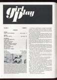 Girl Play V4#2 Vintage Lesbian Magazine 1977 All Female Erotica 56pgs Red Lion Publ. M37897