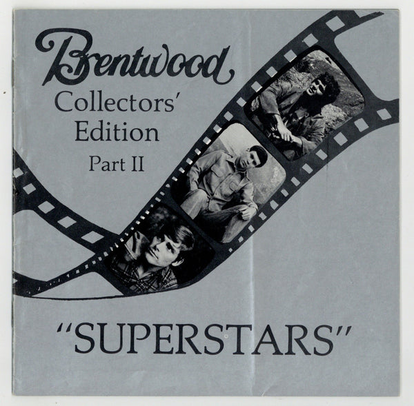 Brentwood Film Catalog 1977 Nino Scappa, Chuck Shields, Dean Chasson 24pgs Rare Gay Film Directory M37918