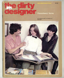 The Dirty Designer V1#1 Comic Cartoonist Threesome Sex Pictorial 1981 Erotica Magazine 40pgs Connoisseur Series Publ. M39389