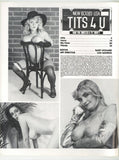 Tits 4 U #2 Nude Busty Female Pinups 1986 Vintage Big Boobs Magazine 40pgs Amer. Arts Entpr. M39643