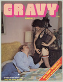Gravy #1 Grieving Widow Cheating Wife Sex Pulp 1979 Gorgeous Brunette 48pgs Periodicals Unlimited Publ. M38076