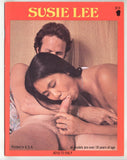 Susie Lee #1 Gorgeous Amer-Asian Female 1978 Illustrated Interracial Sex Pulp 48pgs Knockout Publ. M40524