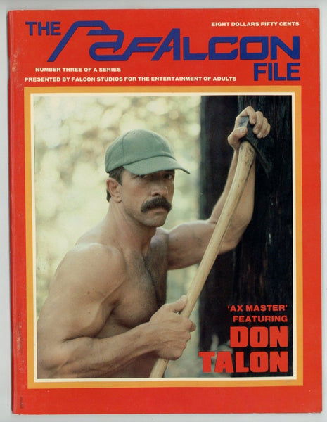 The Falcon File #3 Don Talon, Don Bishop 1981 Ax Master 48pgs Falcon Studios, San Francisco M38006