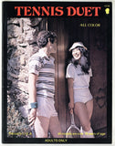 Tennis Duet #1 Preppie Asian Female 1982 Illustrated Porn Novel 32pgs Knockout Pub M39351