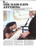 Roger Rimbaud Film Review #4 Valerie Paulson, Connie Cox 1978 Vintage Lesbian Porn Magazine 40pgs Gourmet Ed. M39083