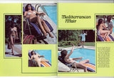 Mediterranean Affair 1978 Exceptionally Slutty Brunette Female 40pgs Gourmet Editions, Los Angeles M38048
