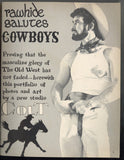 The Rawhide Male #1 Jim French Colt Studio 1968 Kris Of Chicago, Troy Saxton 64pg Beefcake Cowboys Checkmate Guild M38133
