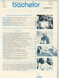Bachelor 1973 Chesty Morgan, Candy Barr 84pgs Magtab Pub Vintage Pinup Magazine M38824