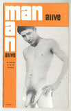 Man Alive #5 Vintage Gay Male Pinup Magazine 1965 Hunky Beefcakes 40pgs Acme / Fiesta Publ. M38751