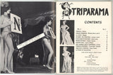 Striparama 1963 Cupcake Cassidy, Eric Stanton, Bubbles Darlene 72pg Vintage Striptease Magazine Selbee Publ. M38782