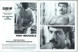 Close-Up V1#4 Tony Michaels, Lee Stern, Gay Sex Pictorial 1983 Gay Erotica Magazine 48pgs London Enterprises M38571