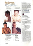 Freshmen 2001 David Oakwood, Jimmy Ramone 74pgs Specialty Publications Gay Pinup Magazine M38625