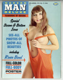Modern Man Deluxe 1972 Rene Bond by Ron Vogel 88pgs Nude Female Pinup Magazine, Publ. Dev. Corp. M38645