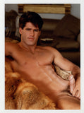 Tony Ganz 1995 Colt 5x7 Jim French Tanned Big Cock Flirty Gay Physique Beefcake Nude Photo J14715