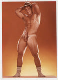 Athletic Hunk 1981 Whimsical Playful Pose Gay Physique 5x7 Colt Studio Nude Photo J15035