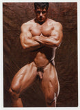 Sleek Smooth Muscle Man 1990 Gay Physique 5x7 Colt Studio Nude Photo J15043