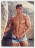 Reed Davidge By John Coletti 1995 Striking Gay Physique 5x7 Fox Studio Nude Photo J15065