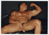 Massive Body Builder Beefcake Hunk 1995 Gay Physique 5x7 Colt Studio Nude Photo J15078