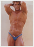 Beachy Blonde Lifeguard 1995 Perfect Body Speedo Gay Physique 5x7 Colt Studio Nude Photo J15524
