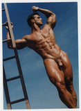 Spectacular Muscular Man 1995 Gay Physique 5x7 Colt Studio Nude Photo J15308