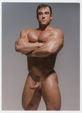 Tattooed Smooth Hunk Playboy Tattoo 1995 Gay Physique 5x7 Colt Studio Nude Photo J15533