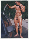 Buck Hayes Tan Beefcake Hunk 1995 Gay Physique 5x7 Jim French Colt Studio Nude Photo J15914