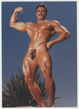 Cal Sinclair 1995 Jim French Gay Physique 5x7 Colt Studio Nude Beefcake Photo J16029