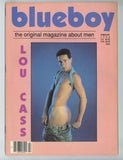 Blueboy 1990 Lou Cass, Clay Stevens, Chris Dano, Vincent Harrington 100pgs Gay Pinup Magazine M39088