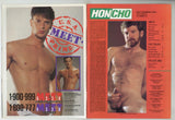 Honcho 1991 Naakkve, Bob Free, Hairy Teddy Bear Beefcake Hunks 98pgs Vintage Gay Leather Magazine M39106