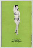 Pal-Ette #2 All Lynn Carter Busty Brunette 36pg Marr 1950 Pinup Magazine M39701