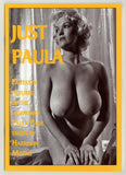 Just Paula 1990 Paula Page Busty 50's Pinup Girl 32pgs Nostalgia Publ Magazine M39706