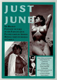Just June 1990 June Palmer, 50's British Female Pinup Superstar 32pgs Nostalgia Publ. Magazine M39717