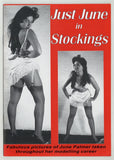 Just June In Stockings 1990 June Palmer 50's Female Pinup Superstar 32pg Nostalgia Publishing, London M39718