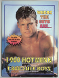 Blueboy 1993 Michael Brawn, Jesse Tyler, Cory Evans 100pgs Scott Hogan Gay Magazine M39219