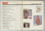 Bolt 1988 Jeff Quinn, Matthew Marks, Garr Nelson 96pgs Gay Pinup Magazine M39224